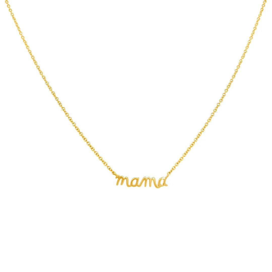 Mama Necklace | LINDSEY LEIGH JEWELRY