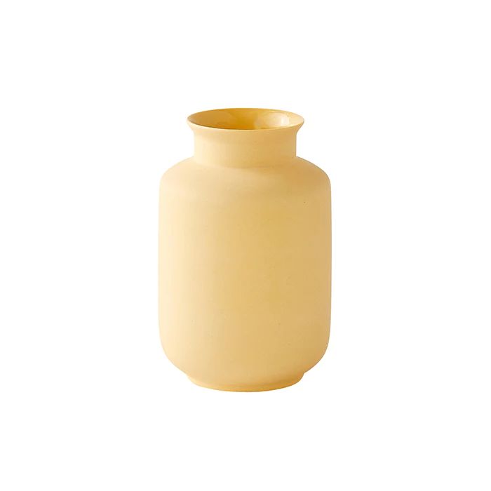 Mini Matte Jar in Soft Yellow | Caitlin Wilson Design
