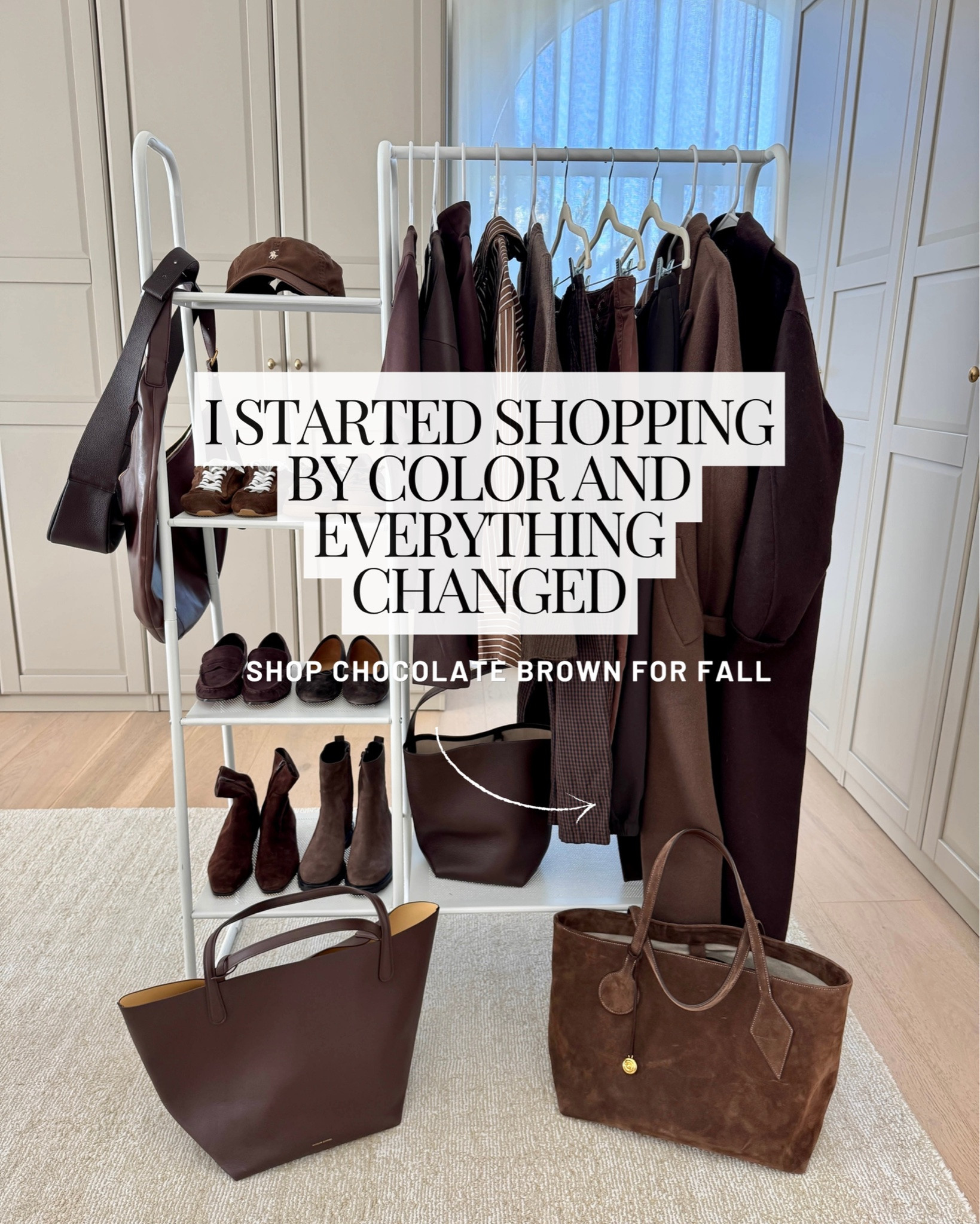 When you shop around colors you already wear, it makes getting dressed easier and gives every new piece a place in your wardrobe. Here are some chocolate brown pieces I’d add for fall.

Steve Madden define boots 5.5 - these run tts
Pistola carrots petite 26 - this pair runs small
Sam Edelman loafer 5 - run tts
Gap big shirt petite xs
Aritzia pants xs
Blondo carmen waterproof sneakers 6 - go up a half size
Gap sweater petite small
Loeffler Randall flats 5

#LTKmomlife #LTKPetite #LTKOver40
