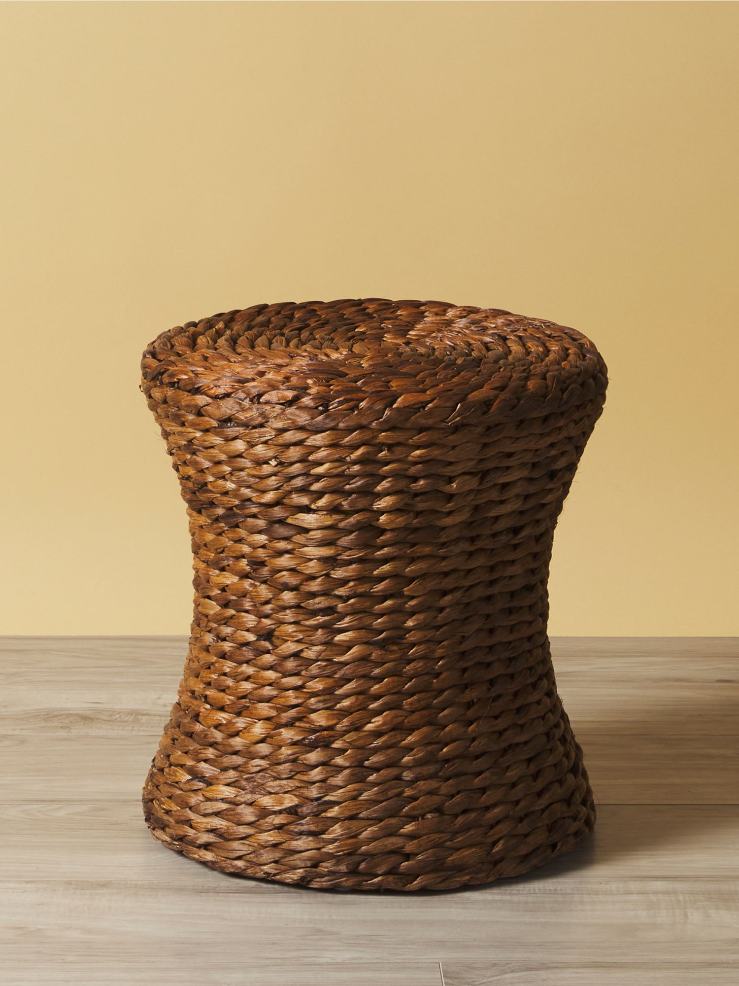 15in Woven Plant Rope Side Table | Accent Furniture | HomeGoods | HomeGoods