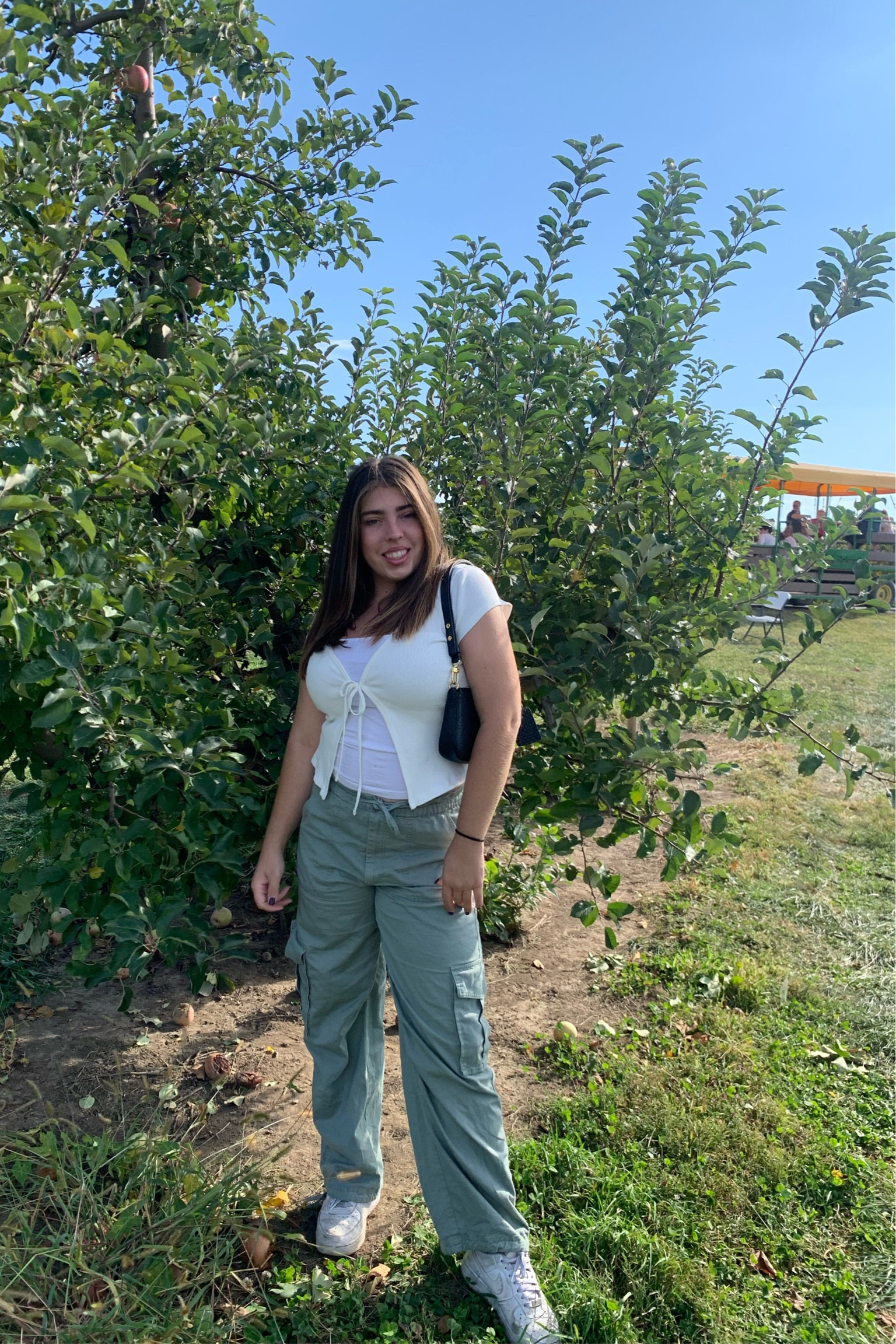Fall apple picking and pumpkin patch outfit 

#LTKSeasonal #LTKmidsize