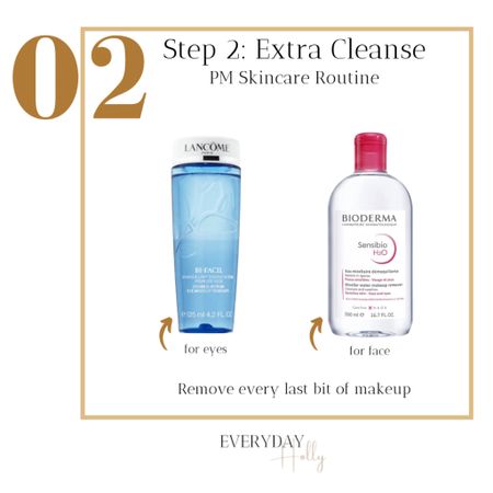 Step Two: Evening Skincare ~ Extra Cleanse 

Makeup remover | cleansing water | glowy skin | healthy skin | anti again | make up remover | skincare 

#LTKbeauty #LTKhome