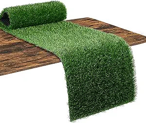XLX TURF Artificial Grass Table Runner 12 x 72 Inch, Green Tabletop Decorations Birthday Golf Par... | Amazon (US)