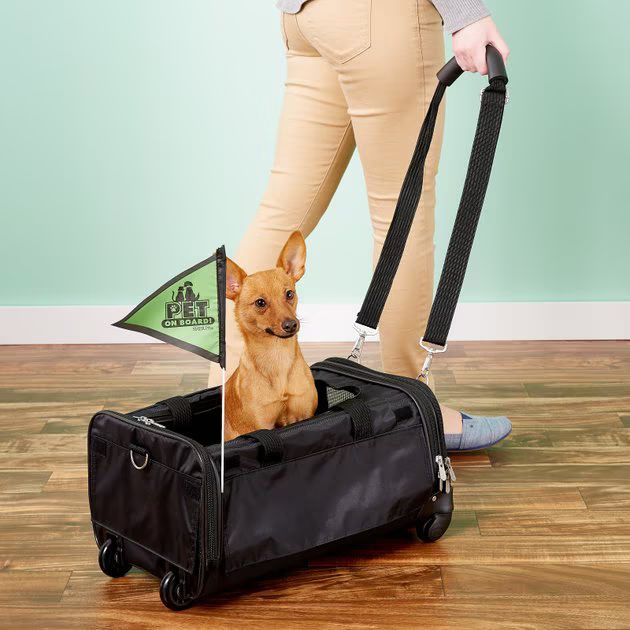 SHERPA Ultimate on Wheels Dog & Cat Carrier Bag - Chewy.com | Chewy.com