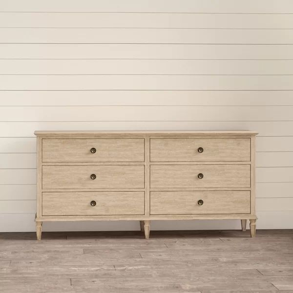 Garland 6 Drawer Double Dresser | Wayfair North America