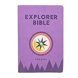 CSB Explorer Bible for Kids, Lavender Compass LeatherTouch, Red Letter, Full-Color Design, Photos... | Amazon (US)