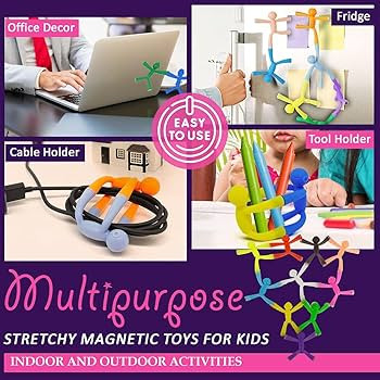 MAGMEN Upgraded Strenght Magnetic Travel Toys for Toddler, Stretchy Magnetic Fun (Ages 3+) Pack o... | Amazon (US)