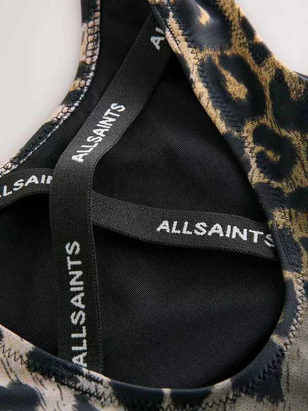 smALLSAINTS Girls Leopard Ombre Swimsuit - Multi | Very (UK)