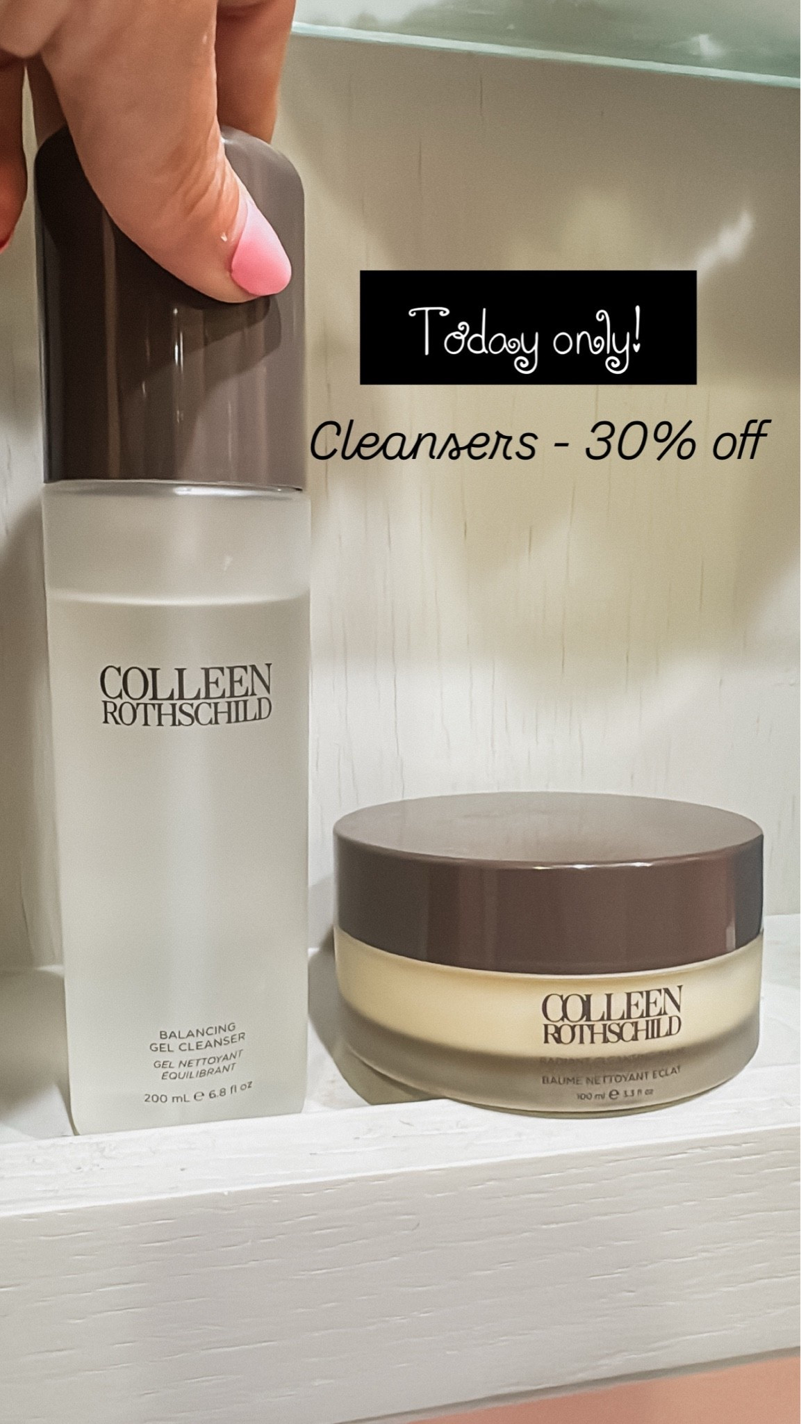 The best!! 
30% off CODE: CLEAN30

Everything else 20% off!!
Colleen Rothschild

#LTKmomlife #LTKSaleAlert #LTKBeauty
