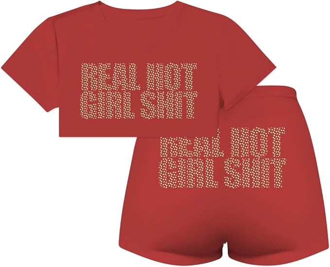 Megan Thee Stallion Official Merch Hot Girl Summer Tour Two Piece Cropped T-Shirt and Booty Short... | Amazon (US)