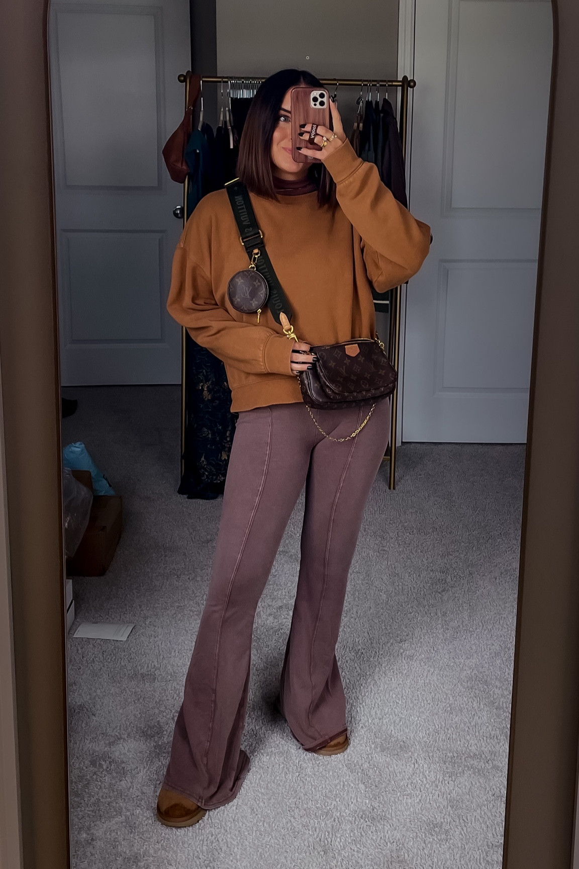 Sweatshirt is now down to $15! Wearing L, M in turtleneck & s in pants! 

#comfyclothes #targetstyle #target 

#LTKSeasonal #LTKunder50 #LTKsalealert