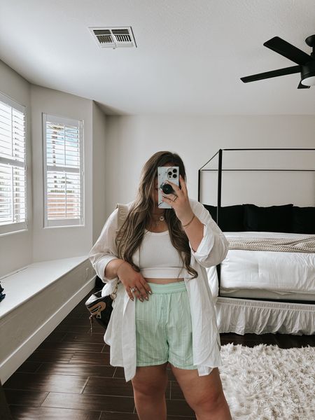 oversized shirt - xxl // tank - xl // shorts - 2x (runs big!)

loungewear // casual outfits // work from home style // target style // midsize outfits 

#LTKmidsize #LTKfindsunder50 #LTKstyletip