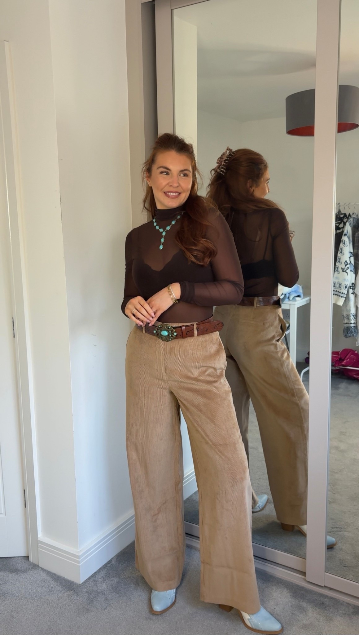 winter western outfit ; who knew id be wearing a pair of corduroy trousers?! #westernfashion #westernstyle 

#LTKuk #LTKwinter #LTKeurope