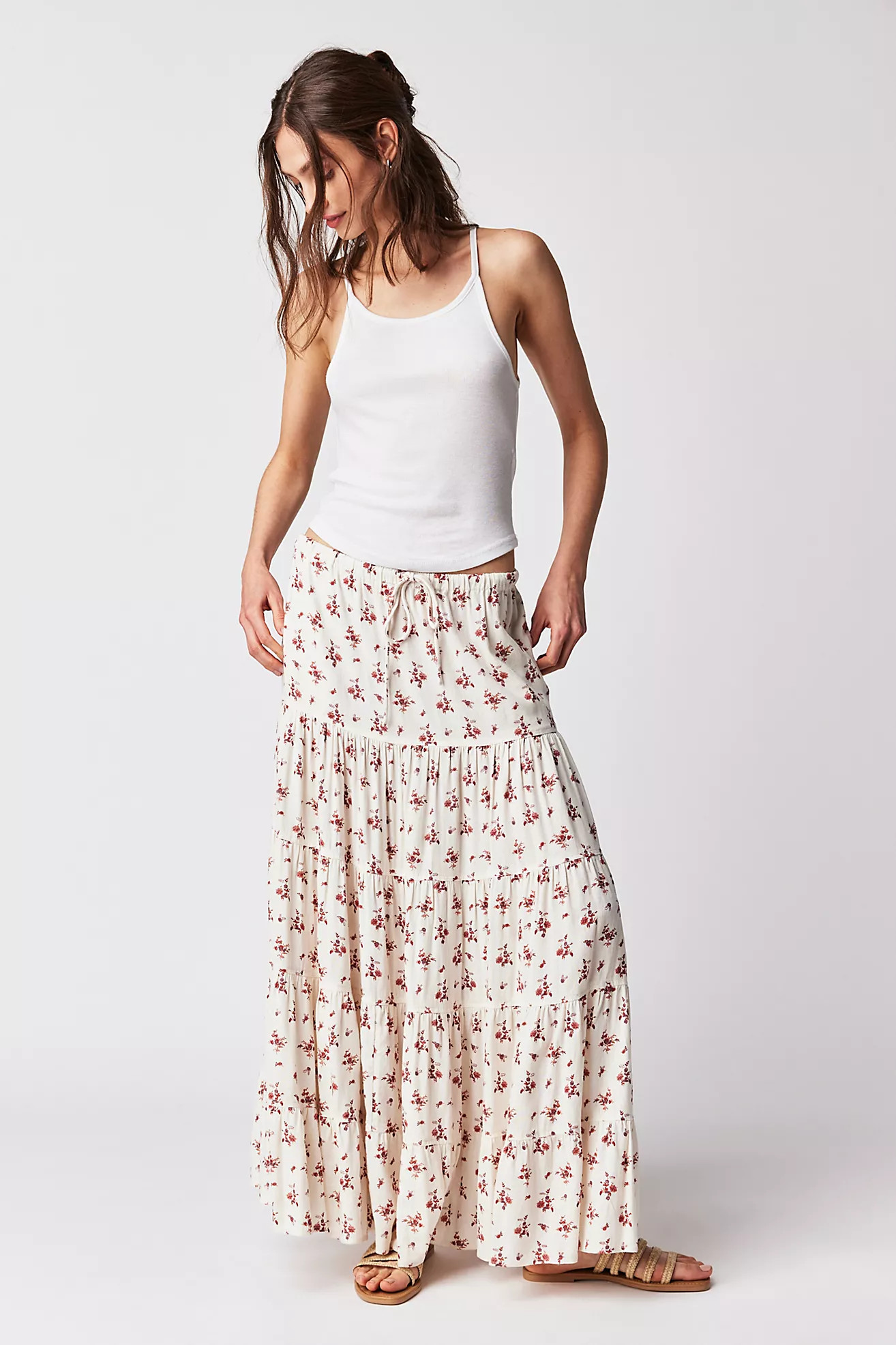 Nova Tiered Maxi Skirt | Free People (Global - UK&FR Excluded)