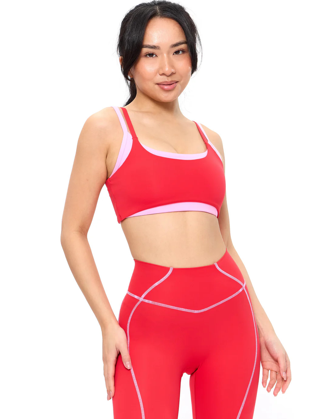Story Sports Bra - Salsa Red | Buffbunny Collection