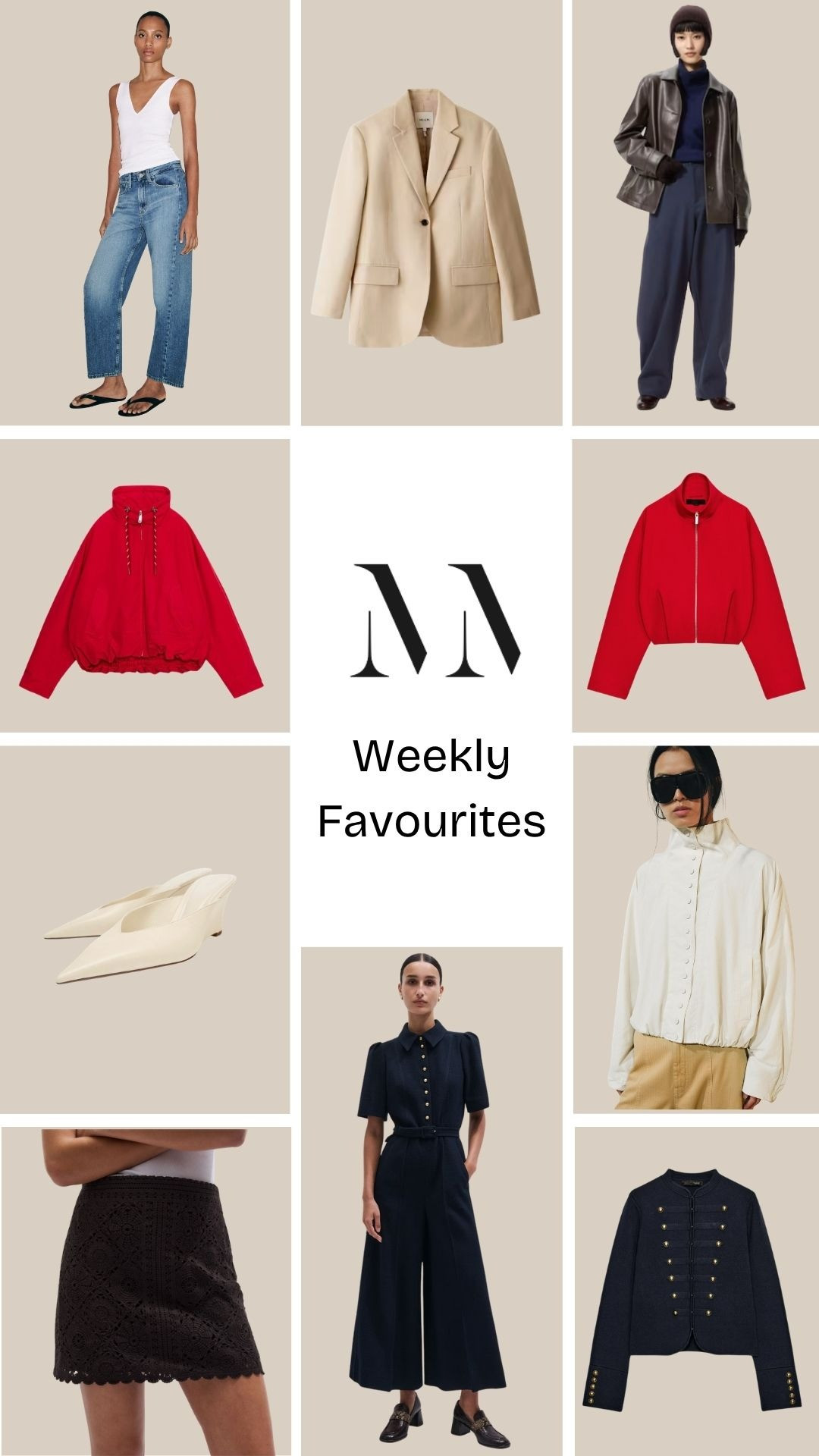 Weekly Favourites! 

Transitional Capsule Wardrobe, Modern Utility Style, Relaxed City Dressing, Elevated Everyday Dressing, Versatile Autumn Staples, Autumn Jacket, Autumn Outfit, Autumn Style 

 #LTKuk #LTKautumn #LTKeurope