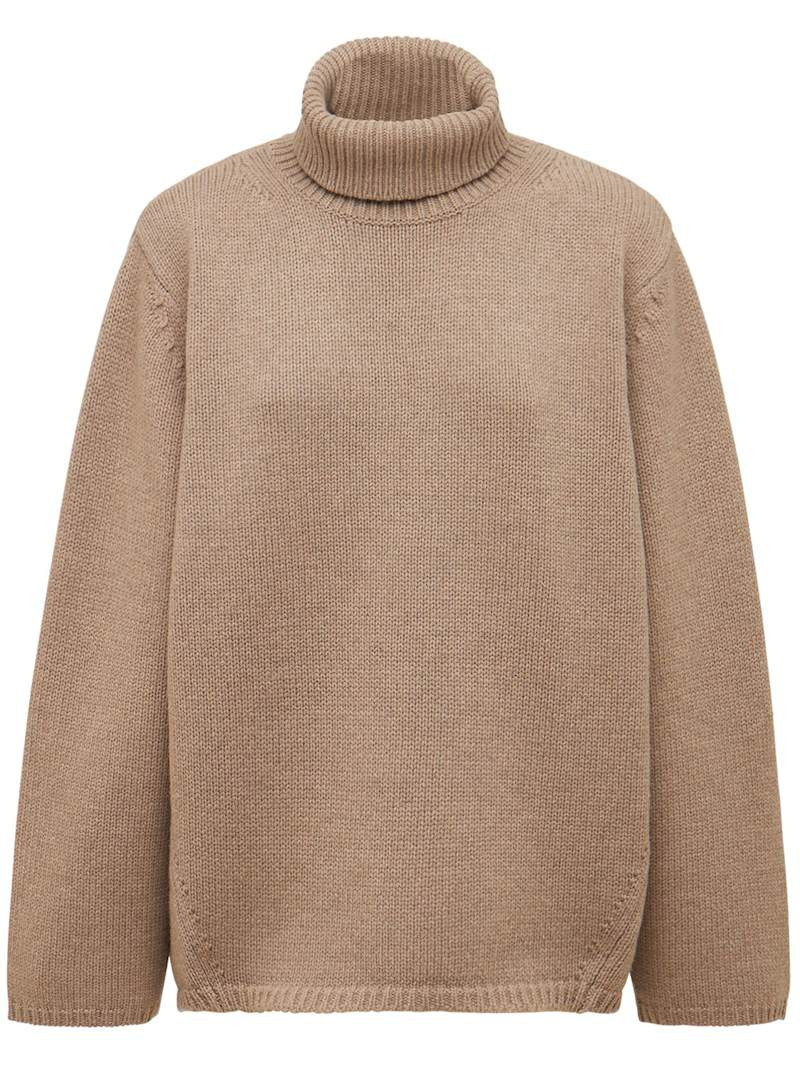 Wool & cashmere turtleneck sweater | Luisaviaroma