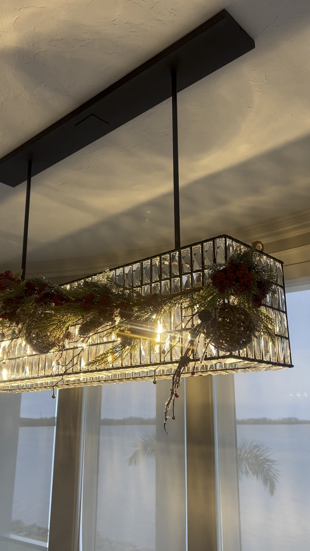 Chandelier / Christmas holiday decor / Christmas garland / black garland

#LTKHoliday #LTKSeasonal #LTKCyberWeek