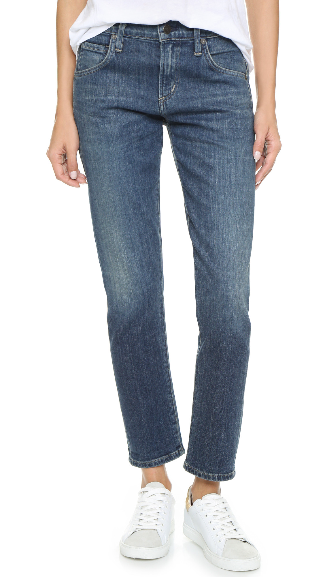 Emerson Slim Boyfriend Ankle Jeans | Shopbop