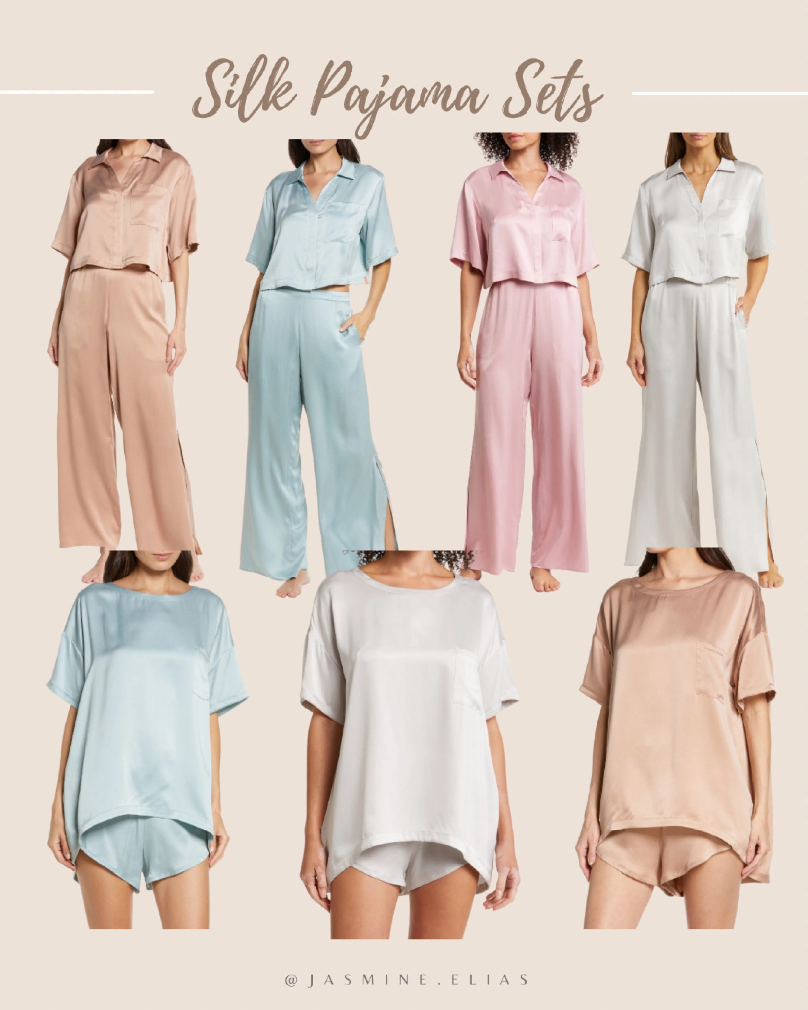 Sharing some of my favorite silk pajama sets for fall and winter! 

#LTKfindsunder100 #LTKstyletip #LTKSeasonal