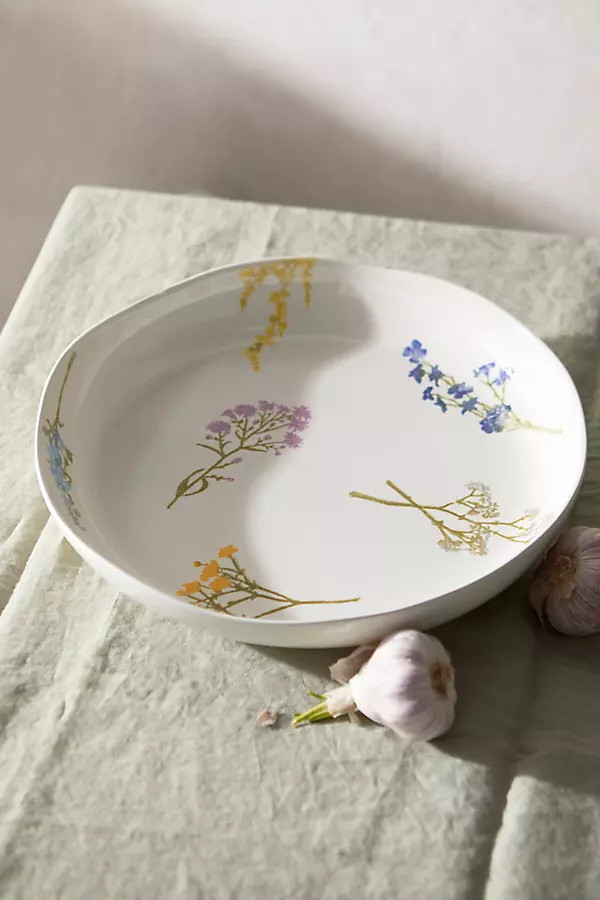 Floral Bunches Serving Bowl | Anthropologie (US)