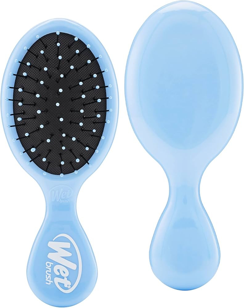 Wet Brush Squirt Detangler Hair Brushes - Free Spirit, Sky - Mini Detangling Brush with Ultra-Sof... | Amazon (US)
