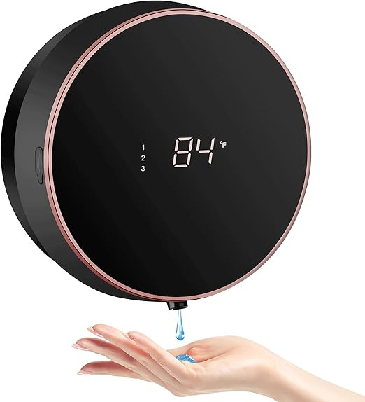 Monstake Automatic Soap Dispenser Touchless Auto Hands Free Lotion Wall Mount Liquid Dish Soap Di... | Amazon (US)