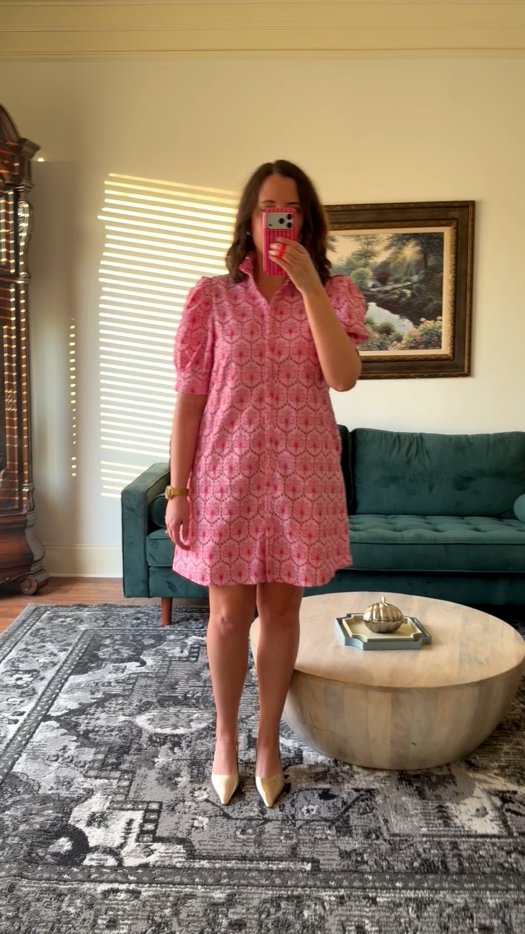 The prettiest eyelet dress! I love the bubblegum pink! I’m in the medium. Use code: YOUROCK 

Easter dress, pink dress, shower dress, gold heels, spring dress, work dress

#LTKWorkwear #LTKWedding #LTKSeasonal