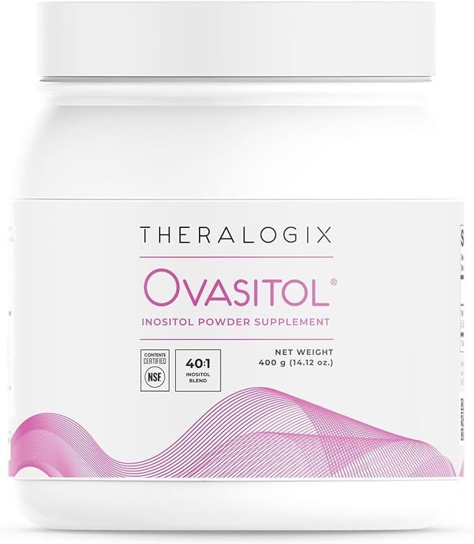 Theralogix Ovasitol Inositol Powder - 180 Servings - Myo-Inositol & D-Chiro Inositol for Hormone ... | Amazon (US)