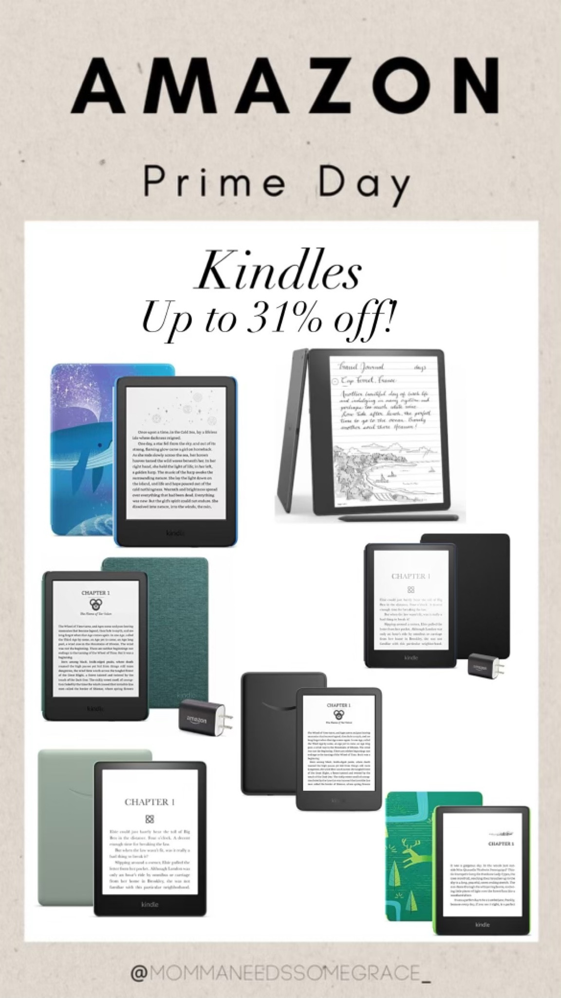 Amazon kindles on sale!

#LTKGiftGuide #LTKSaleAlert #LTKxPrimeDay