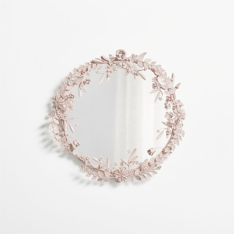Flower Wall Mirror + Reviews | Crate & Kids | Crate & Barrel