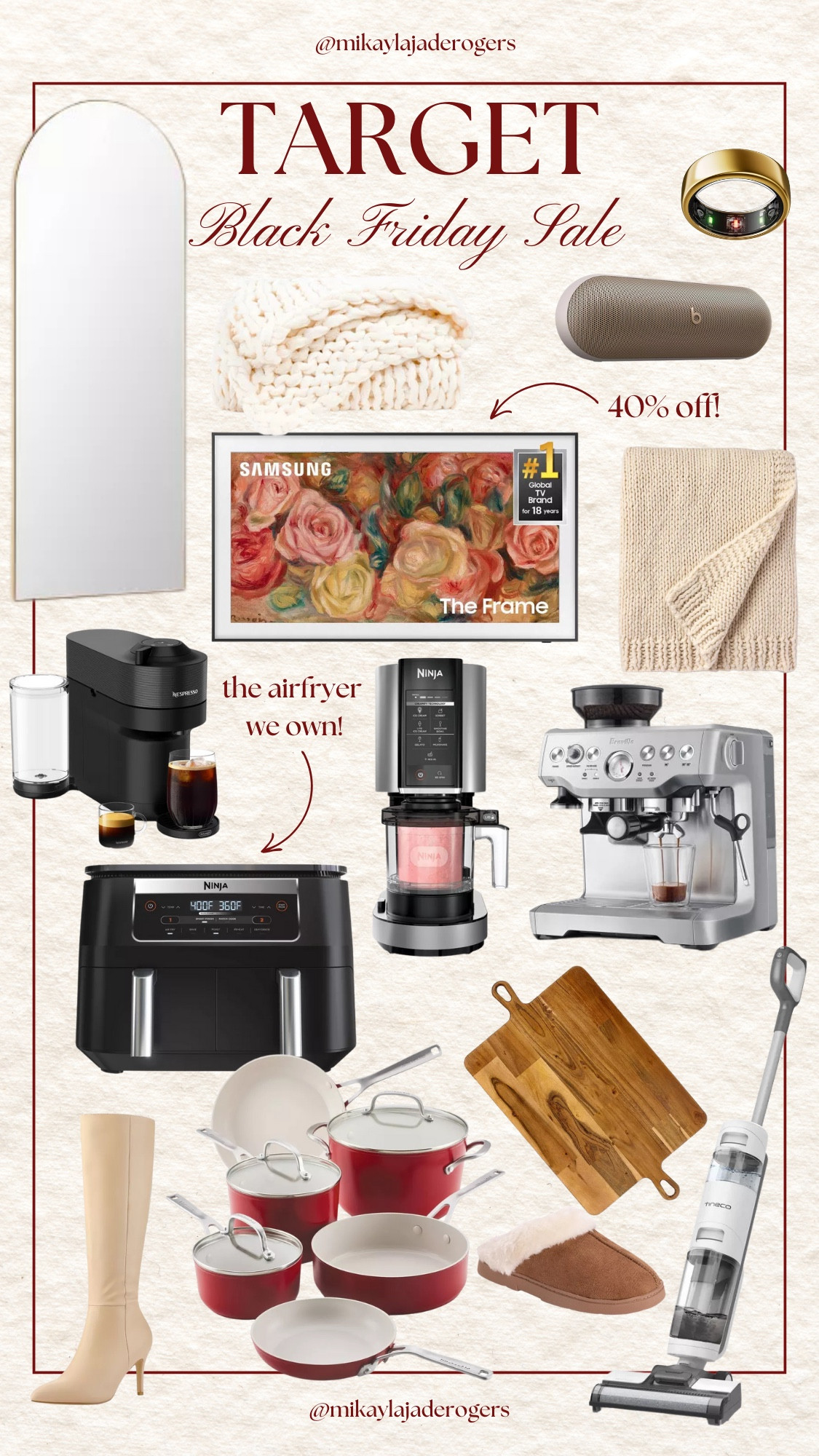 Target Black Friday cyber Monday deals! 

#LTKHoliday #LTKGiftGuide #LTKCyberWeek