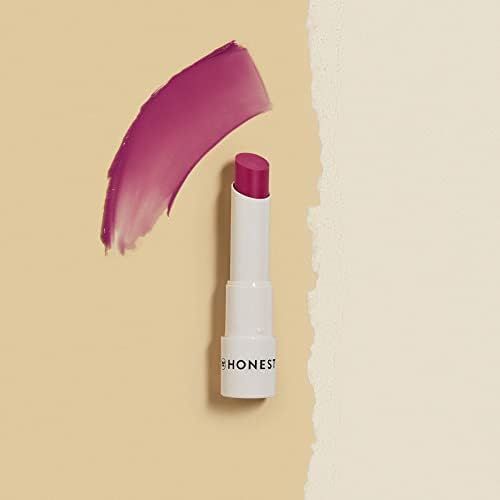 Honest Beauty Tinted Lip Balm, Dragon Fruit with Acai Extracts + Avocado Oil | EWG Certified + Derma | Amazon (US)