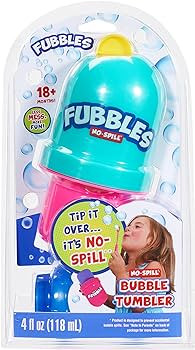 Little Kids Fubbles No-Spill Bubble Tumbler, (Colors May Vary) | Amazon (US)