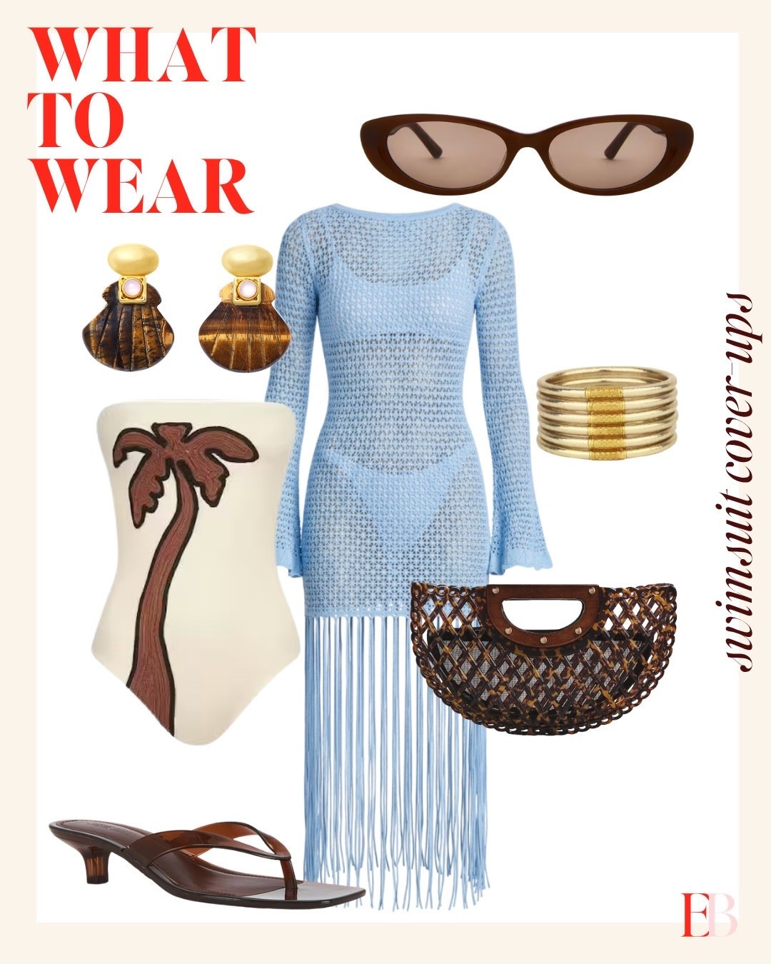 Pool days deserve a real outfit. Not an afterthought. This is the swim + cover up edit your summer has been waiting for.

This swim cover up is on sale!!  

 