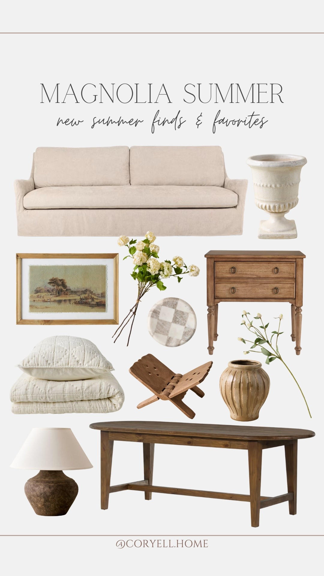 Magnolia new spring finds and favorites! The prettiest mix of new furniture, decorative accents, and soft textiles for the warmer seasons! Loving these florals! 

#LTKStyleTip #LTKHome #LTKSeasonal
