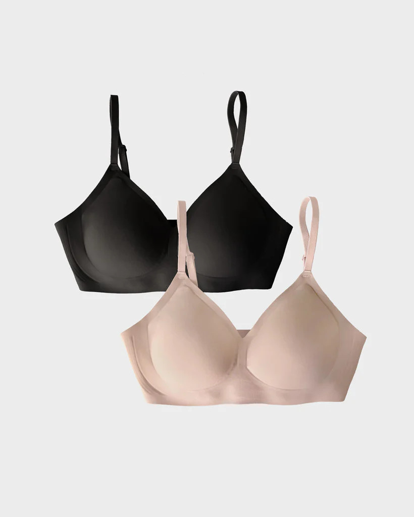 Black and Nude Relief Bra Bundle | EBY (US)