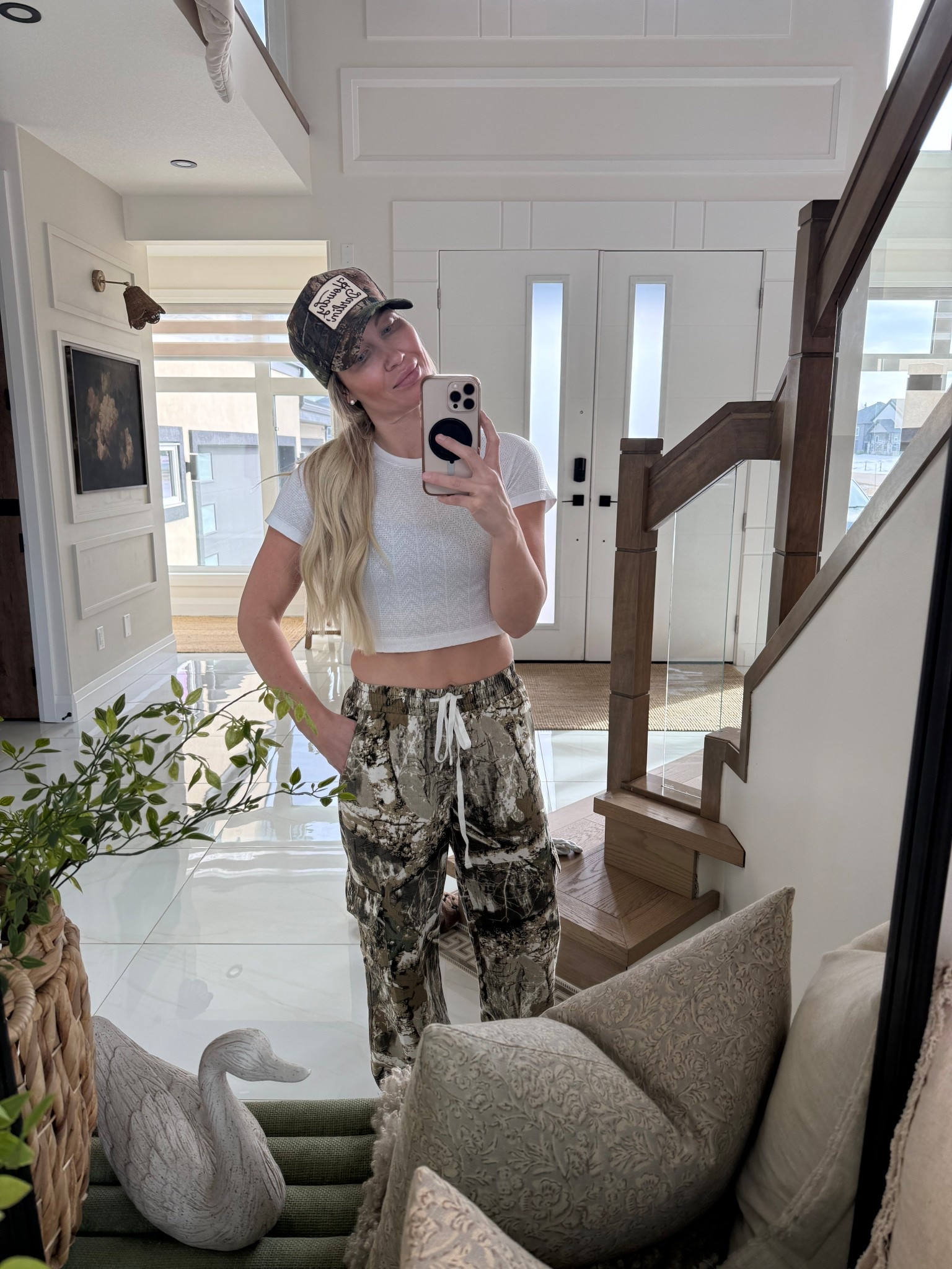 Can you even see me lol I love camo style wearing small in pants and small in lulu top! 

#LTKcanada #LTKstyletip #LTKgiftguide