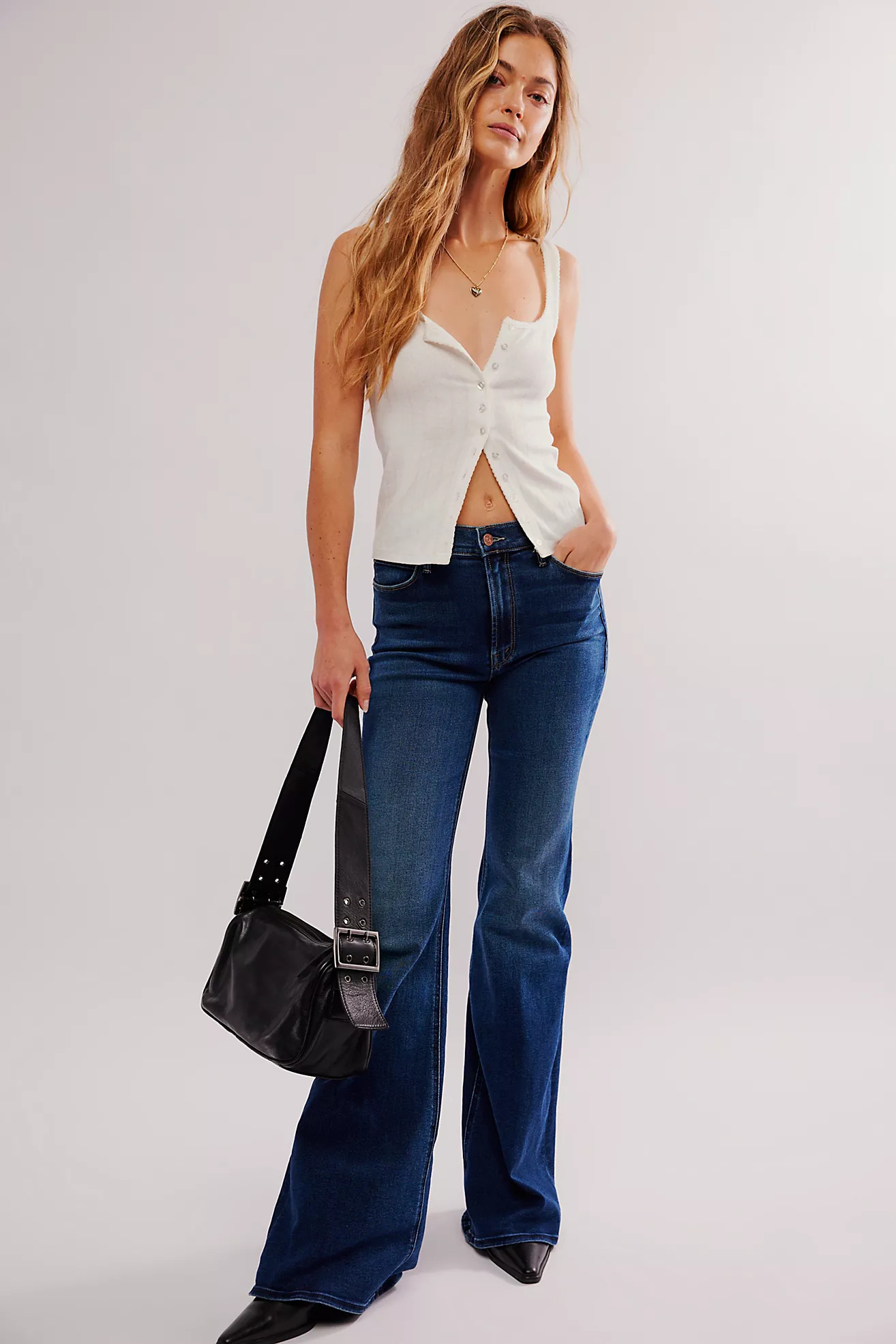 MOTHER The Doozy Jeans | Free People (Global - UK&FR Excluded)