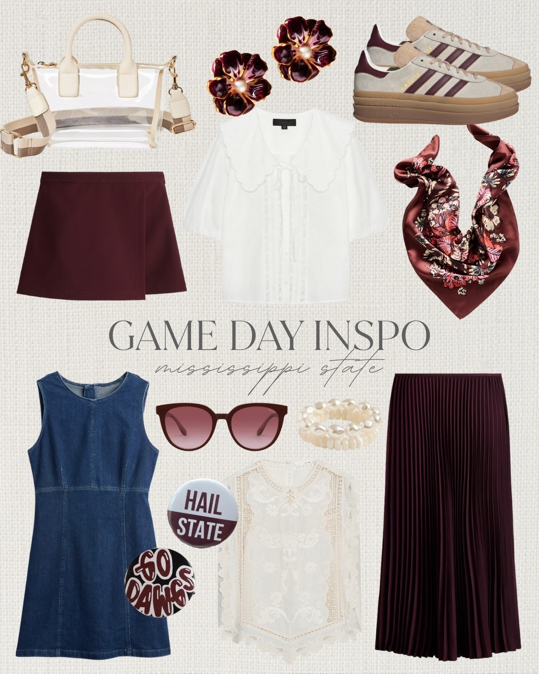 So cute for a Mississippi State game this fall!

Loverly Grey, game day outfit, game day looks, Mississippi state, msu 

#LTKStyleTip #LTKSeasonal