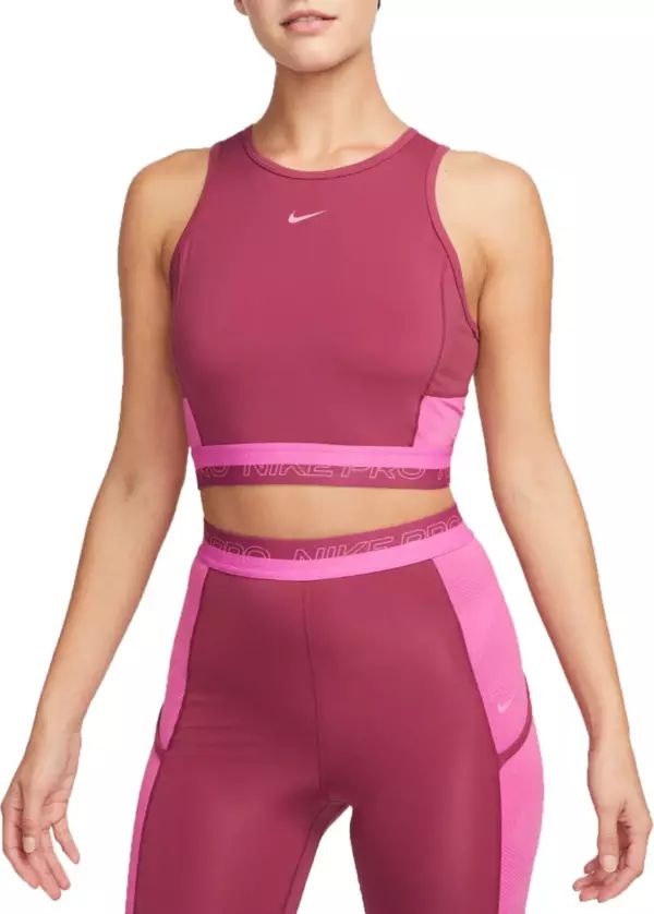 Nike Women's Pro Dri-FIT Femme Cropped Tank Top | Dick's Sporting Goods