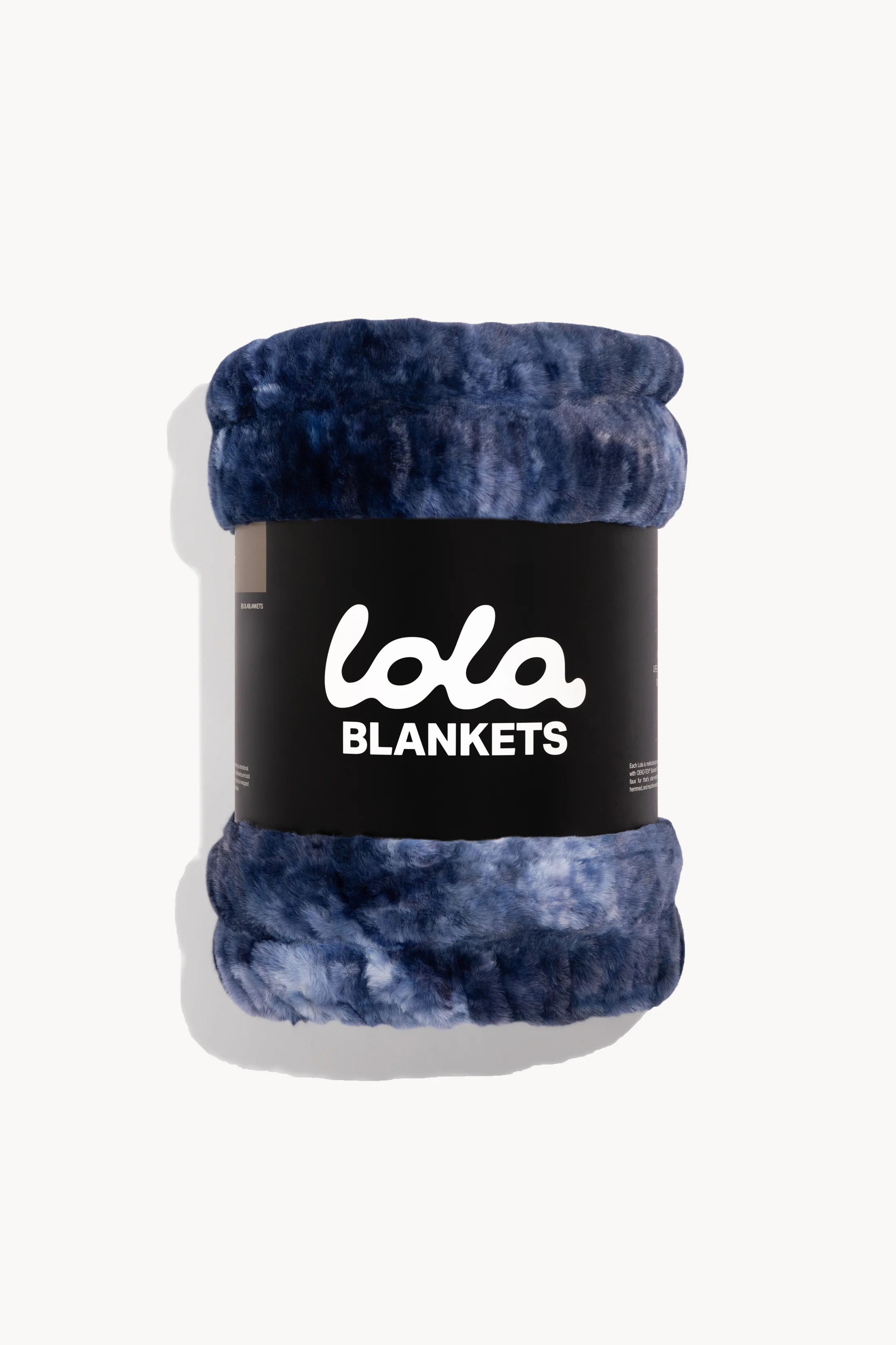 Denim Tie Dye | Lola Blankets