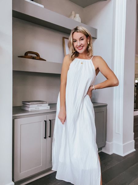 The cutest summer maxi, wearing a M! Comes in different colors! 
#founditonamazon 

#LTKSeasonal #LTKstyletip #LTKfindsunder50
