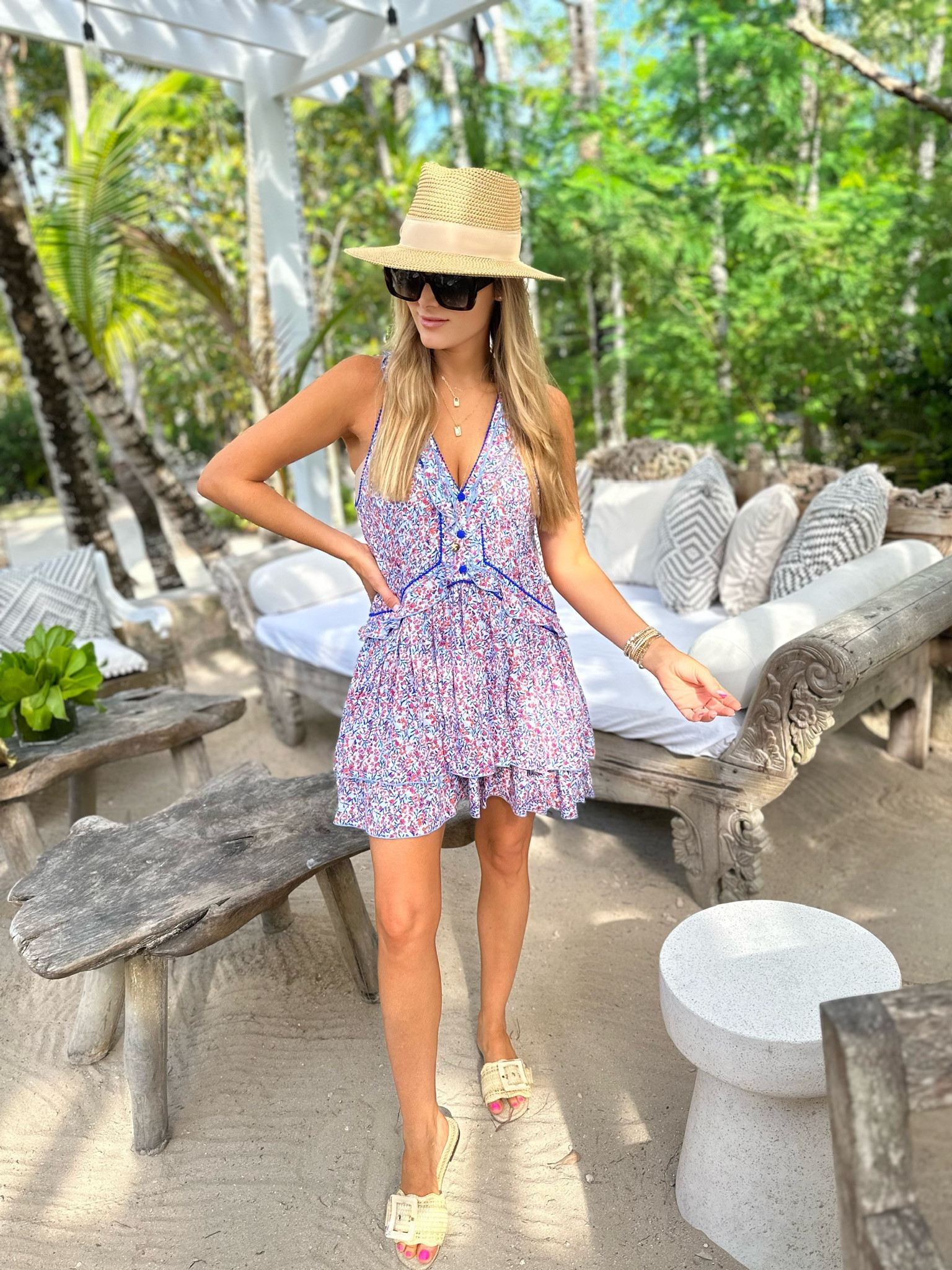 Loving this dress from Saks! So cute for the summer! Super comfy! 

#LTKstyletip #LTKSeasonal #LTKFind