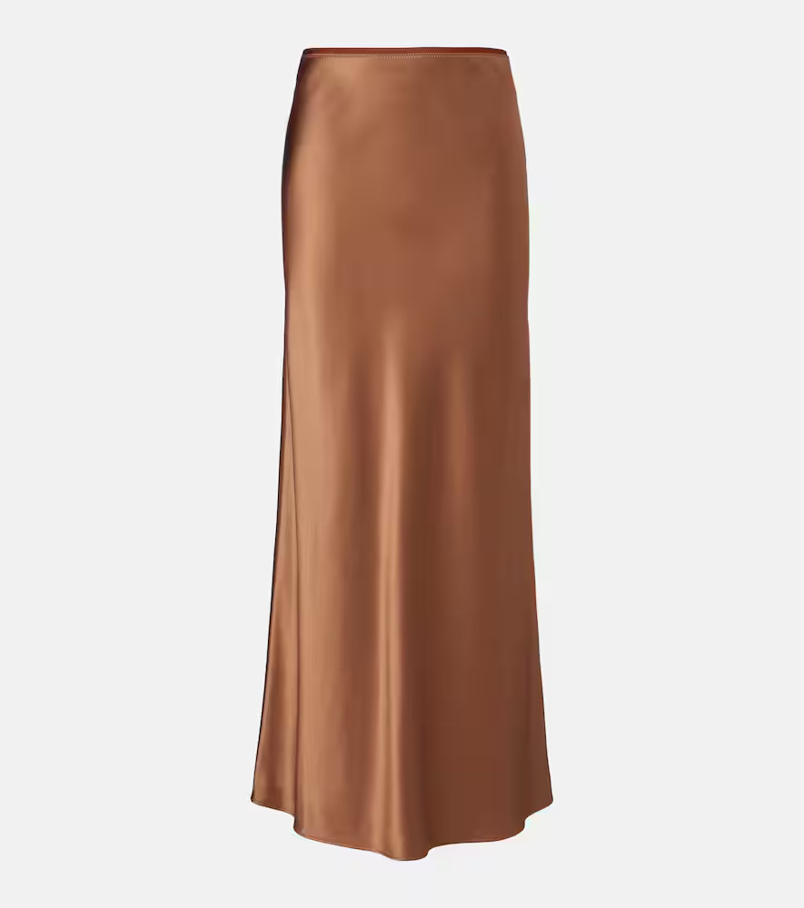 Joseph Isaak silk satin maxi skirt | Mytheresa (US/CA)