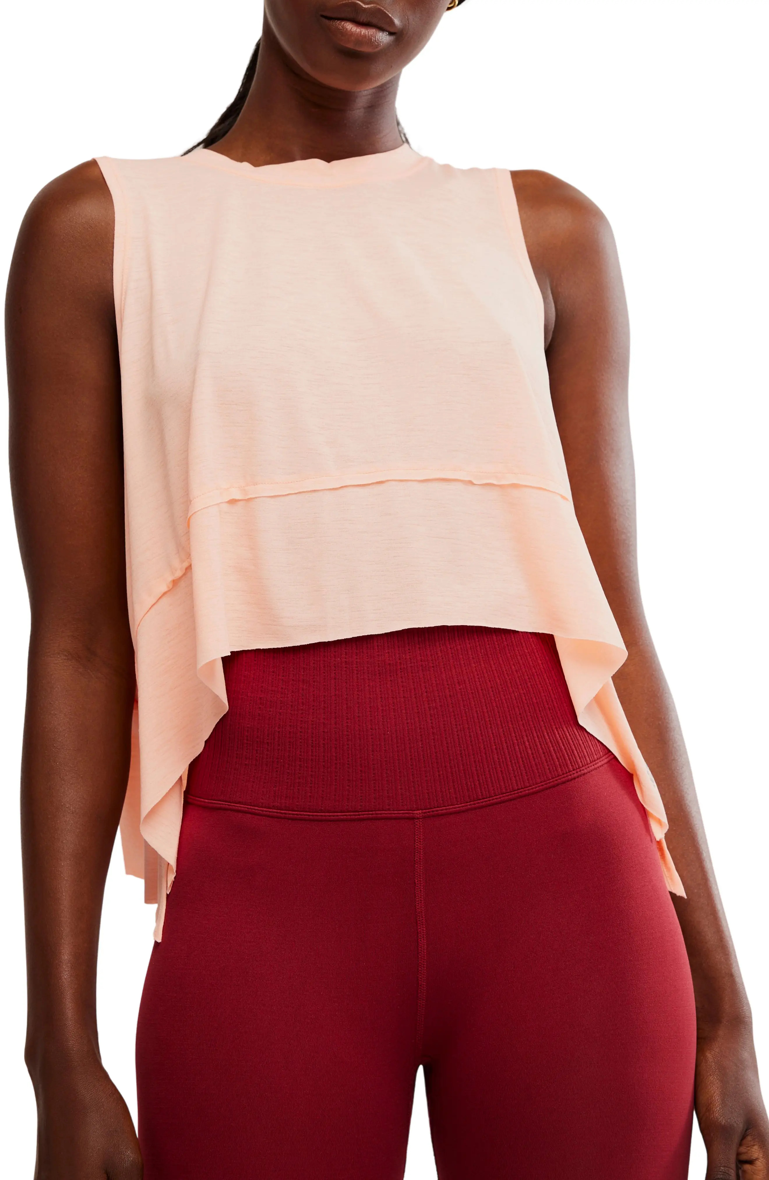 Free People Tempo Tank Top in Sage Stone at Nordstrom, Size Small | Nordstrom