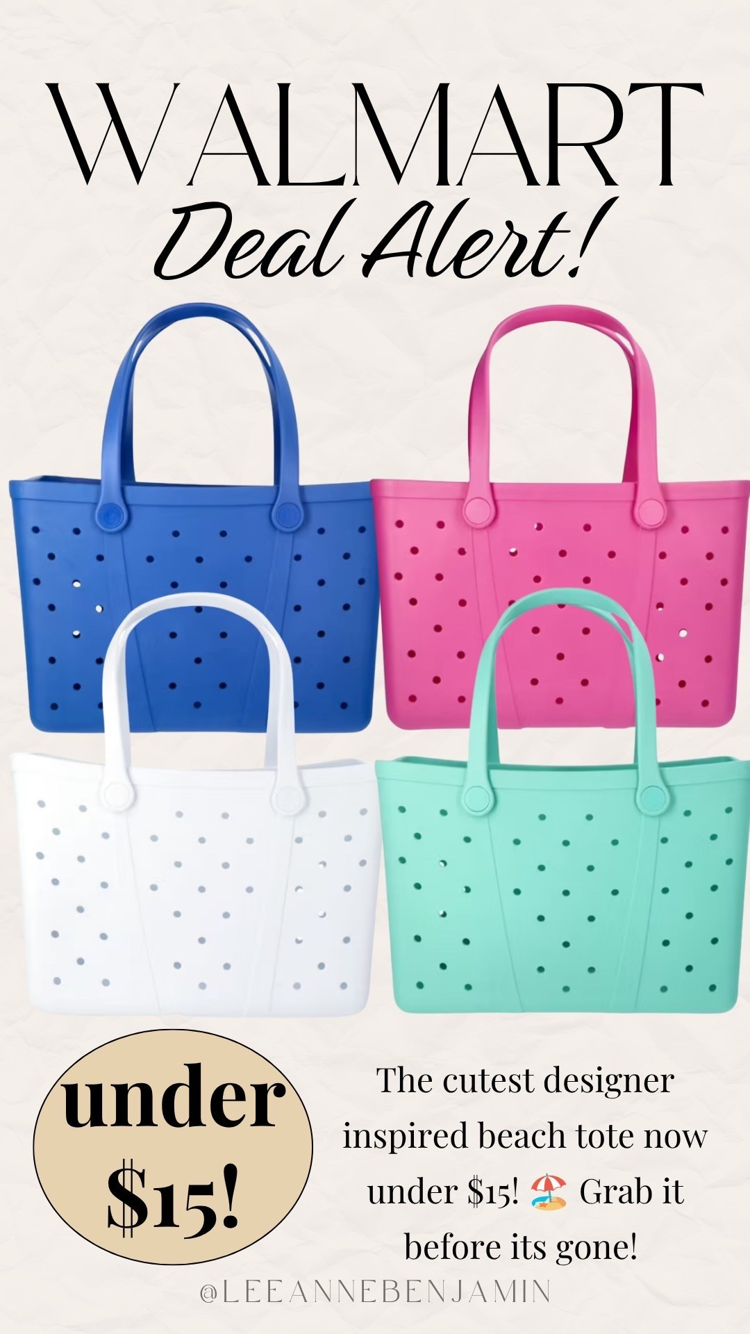 Walmart beach bag on deal!

#LTKmomlife #LTKSaleAlert #LTKSeasonal