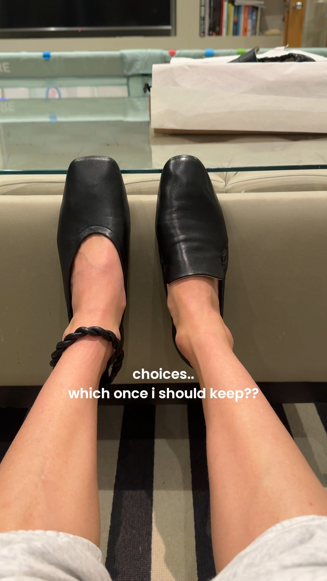 both on sale, both my size. Help!

Looking for comfy black flat shoes to use all year round and they are too similar to keep both..

#LTKsale #LTKshoes