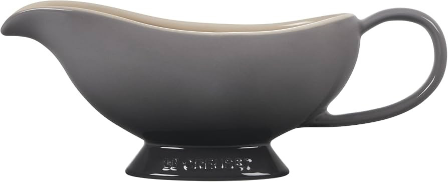 Le Creuset Heritage Stoneware Gravy Boat, Oyster | Amazon (US)