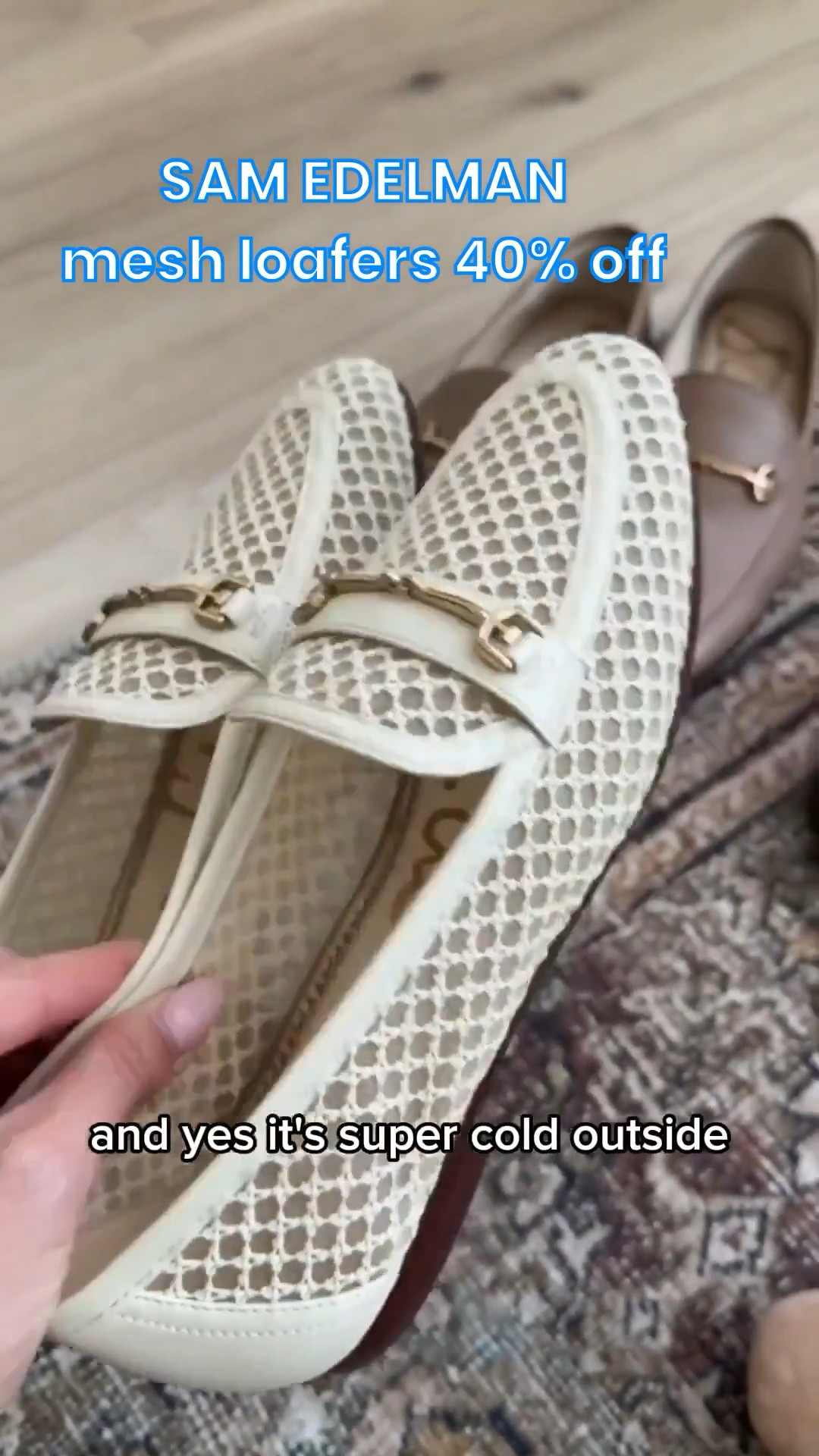 Sam Edelman mesh loafers on sale, 40% off.

#LTKSaleAlert